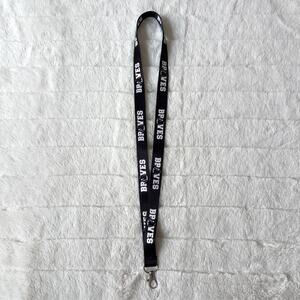 Atlanta Braves Lanyard Hook Baseball Sport Sports Game Sporty Black White Mascot